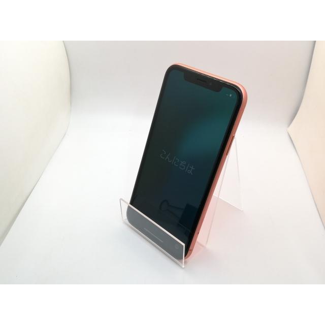 中古】Apple au 【SIMロック解除済み】 iPhone XR 64GB コーラル