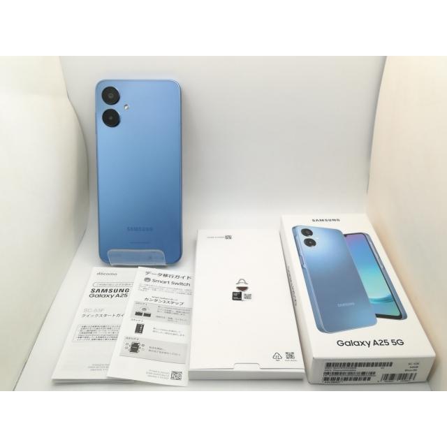 中古】SAMSUNG docomo 【SIMフリー】 Galaxy A25 5G ブルー 4GB 64GB