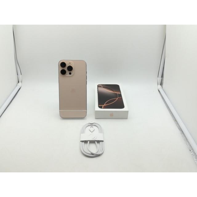 中古】Apple 国内版 【SIMフリー】 iPhone 16 Pro Max 256GB デザート