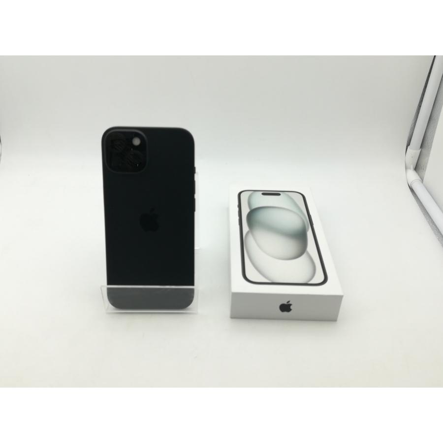 【中古】Apple 国内版 【SIMフリー】 iPhone 15 256GB ブラック MTMN3J/A【神戸】保証期間１ヶ月【ランクB】の画像