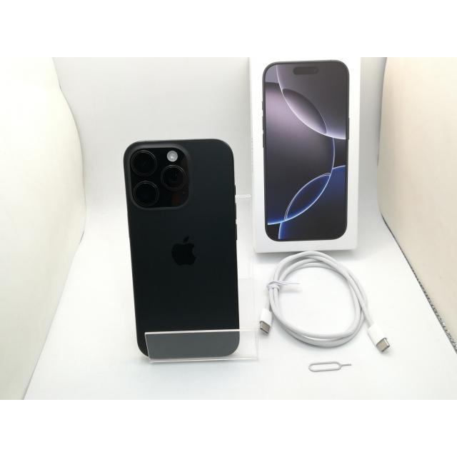 中古】Apple 国内版 【SIMフリー】 iPhone 16 Pro 512GB ブラック