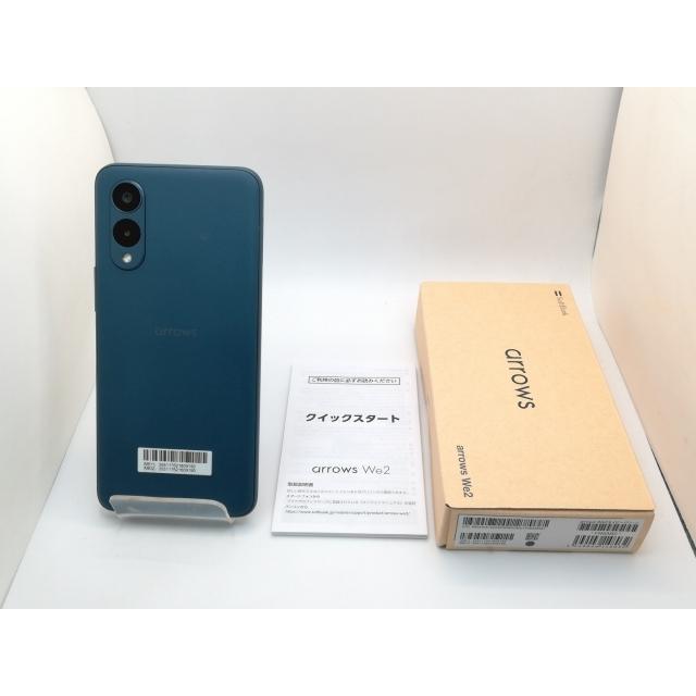 中古】FCNT SoftBank 【SIMフリー】 arrows We2 ネイビーグリーン 4GB
