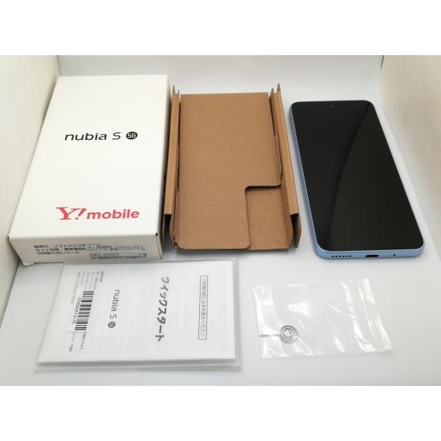 中古】ZTE ymobile 【SIMフリー】 nubia S 5G 4GB 128GB