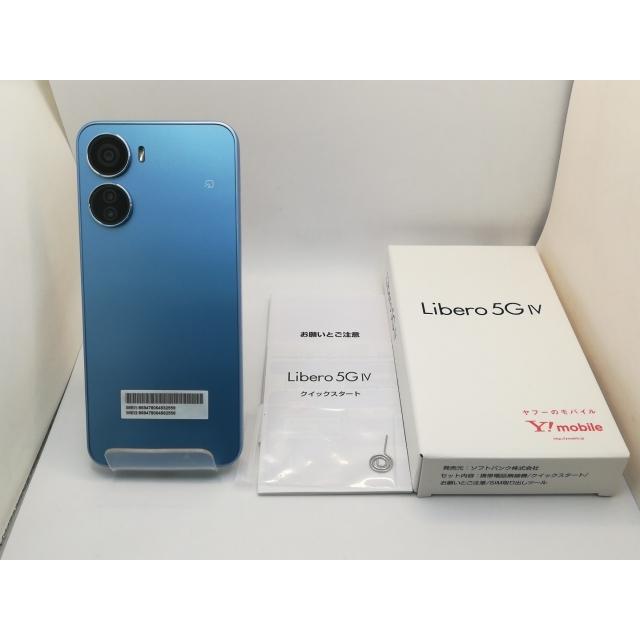 中古】ZTE ymobile 【SIMフリー】 Libero 5G IV 4GB 128GB ブルー