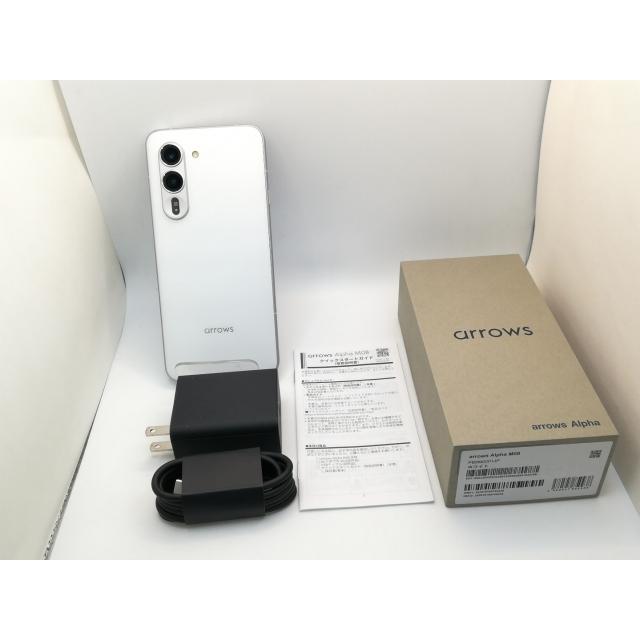 中古】FCNT 国内版 【SIMフリー】 arrows Alpha ホワイト 12GB 512GB