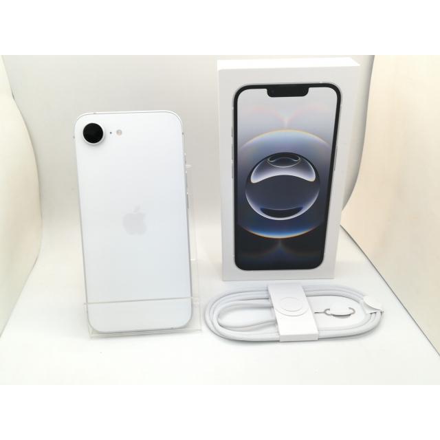 中古】Apple 国内版 【SIMフリー】 iPhone 16e 128GB ホワイト MD1R4J