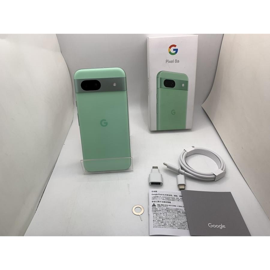 中古】Google 国内版 【SIMフリー】 Pixel 8a アロエ 8GB 128GB G576D