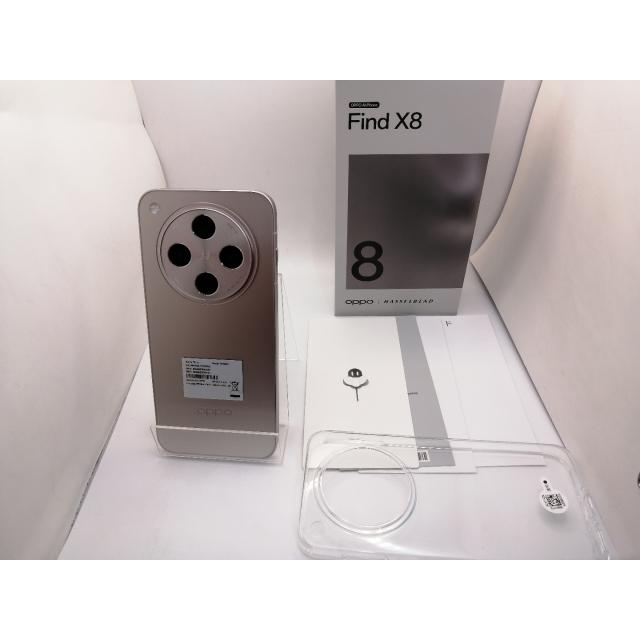 中古】Oppo 国内版 【SIMフリー】 OPPO Find X8 スターグレー 16GB