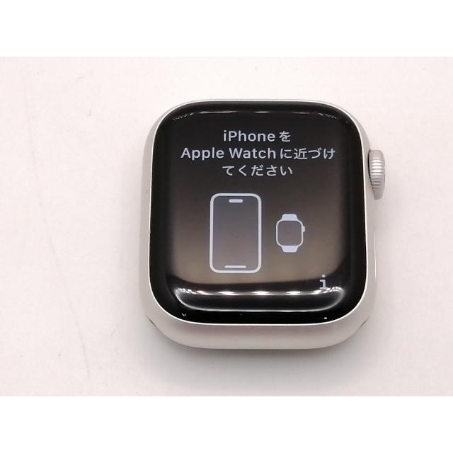 中古】Apple Apple Watch Series8 41mm GPS スターライトアルミニウム
