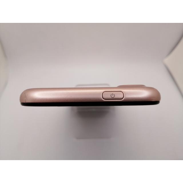 中古】KYOCERA docomo 【SIMフリー】 あんしんスマホ ピンクゴールド
