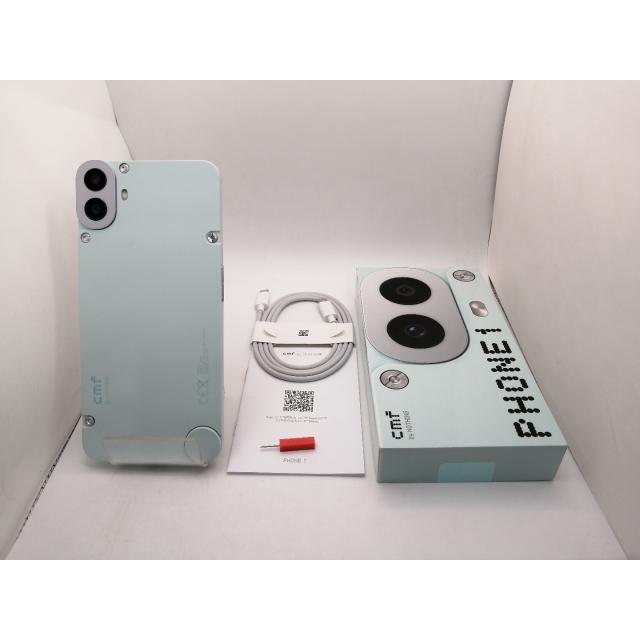 中古】NOTHING 【SIMフリー】 CMF Phone 1 8GB 256GB ライトグリーン
