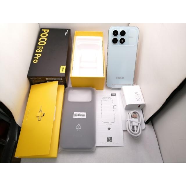 【中古】Xiaomi 国内版 【SIMフリー】 POCO F8 Pro ブルー 12GB 256GB【三宮駅前】保証期間１ヶ月【ランクA】の画像