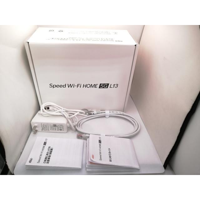 中古】ZTE au Speed Wi-Fi HOME 5G L13 ZTR02【川越クレアモール】保証