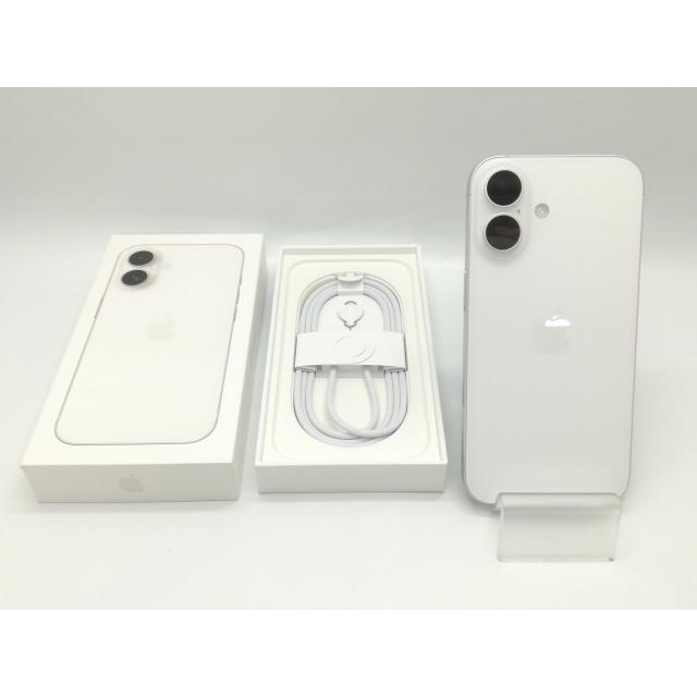 【中古】Apple 国内版 【SIMフリー】 iPhone 16 128GB ホワイト MYDR3J/A【福岡天神】保証期間１ヶ月【ランクB】の画像