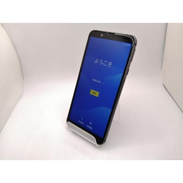 中古】SHARP docomo 【SIMロック解除済み】 AQUOS sense3 Black 4GB