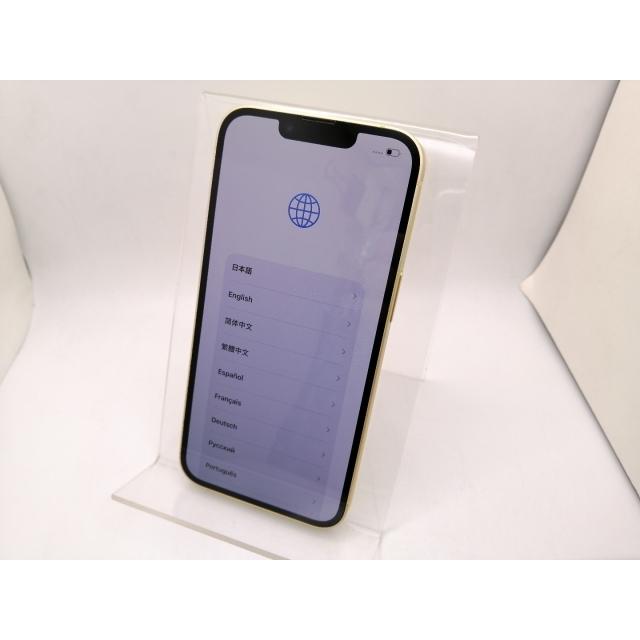 【中古】Apple 国内版 【SIMフリー】 iPhone 14 128GB イエロー MR3Q3J/A【京都】保証期間１ヶ月【ランクB】の画像