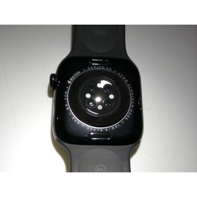 中古】Apple Watch Series10 42mm GPS ジェットブラックアルミニウム