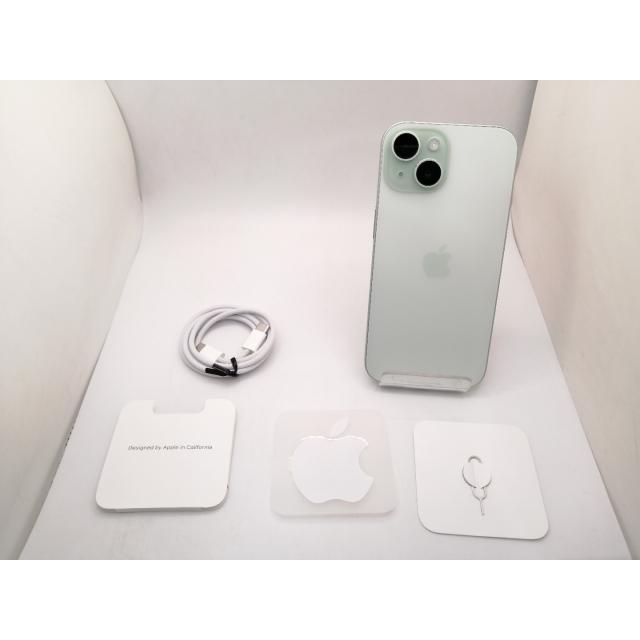 【中古】Apple 国内版 【SIMフリー】 iPhone 15 128GB グリーン MTMM3J/A【なんば】保証期間１ヶ月【ランクB】の画像