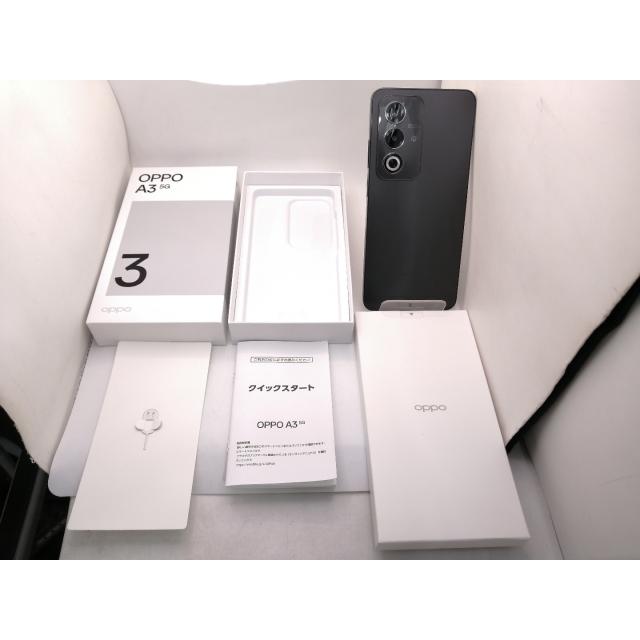 中古】Oppo ymobile 【SIMフリー】 OPPO A3 5G 4GB 128GB ブラック