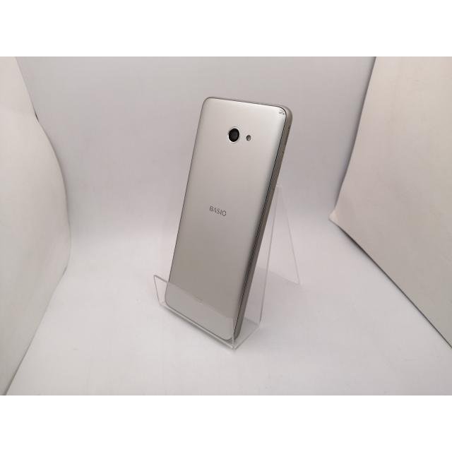 中古】KYOCERA UQmobile 【SIMフリー】 BASIO4 シャンパンゴールド 3GB