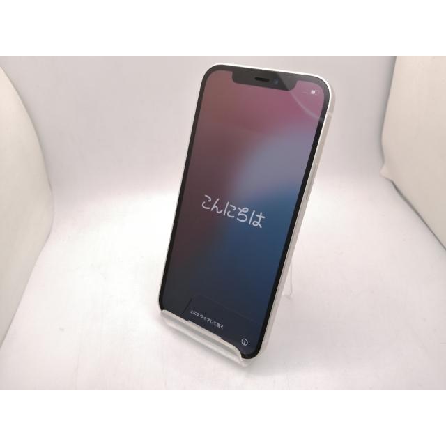 【中古】Apple au 【SIMロック解除済み】 iPhone 12 64GB ホワイト MGHP3J/A【三宮駅前】保証期間１ヶ月【ランクA】の画像