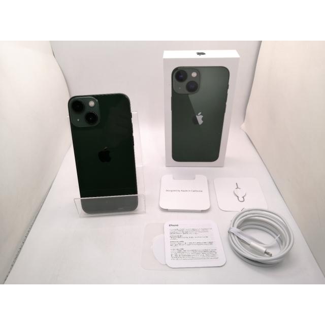 【中古】Apple 国内版 【SIMフリー】 iPhone 13 mini 128GB グリーン MNFC3J/A【三宮駅前】保証期間１ヶ月【ランクA】の画像