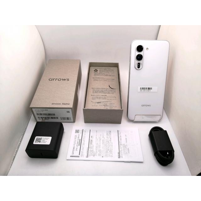 中古】FCNT 国内版 【SIMフリー】 arrows Alpha ホワイト 12GB 512GB