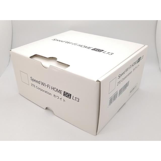 未使用】ZTE au Speed Wi-Fi HOME 5G L13 ZTR02【三宮センター】保証