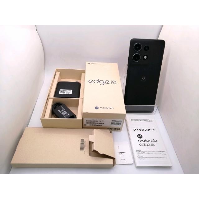 中古】MOTOROLA SoftBank 【SIMフリー】 motorola edge 50s pro