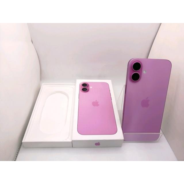 中古】Apple SoftBank 【SIMフリー】 iPhone 16 Plus 256GB ピンク