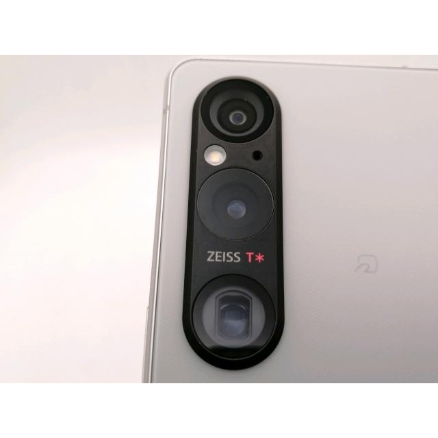 中古】SONY docomo 【SIMフリー】 Xperia 1 V プラチナシルバー 12GB