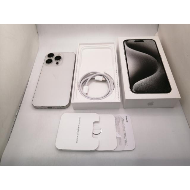 Apple 国内版 【SIMフリー】 iPhone 15 Pro 128GB ホワイトチタニウム