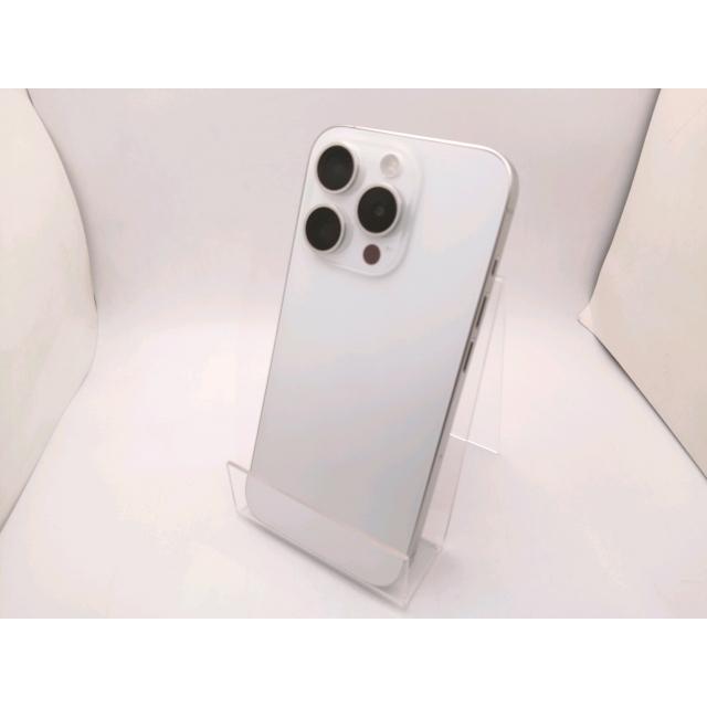 中古】Apple 国内版 【SIMフリー】 iPhone 15 Pro 128GB ホワイト