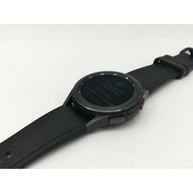 中古】SAMSUNG Galaxy Watch4 Classic 42mm SM-R880NZKAXJP ブラック  