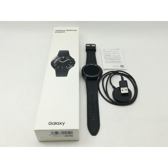 中古】SAMSUNG Galaxy Watch4 Classic 42mm SM-R880NZKAXJP ブラック  