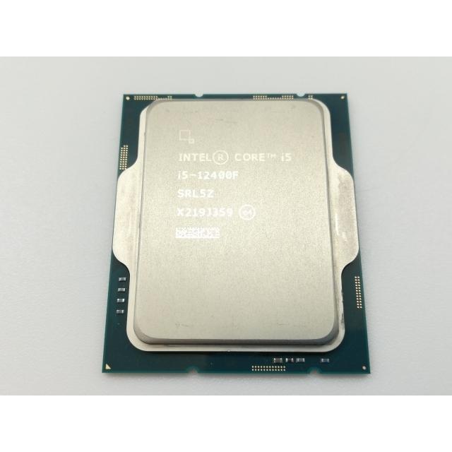 中古】INTEL CPU Core i5-12400F ※箱無し 本体のみ