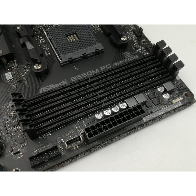中古】ASRock B550M PG Riptide B550/AM4/2.5GbitLAN/MicroATX【神戸