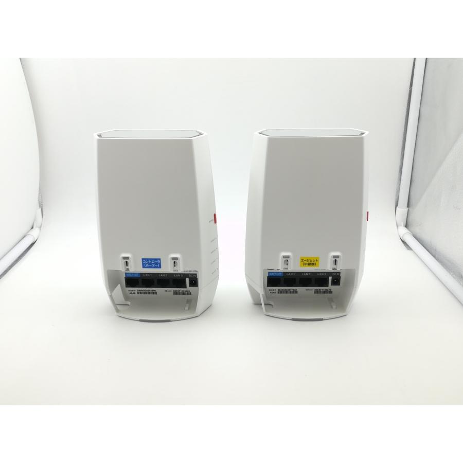 【ほぼ新品未使用品】BUFFALO WNR-3000AX4/2S BUFFALO WNR-3000AX4/2S （ホワイト） 2台 無線LANルーター - 最安値
