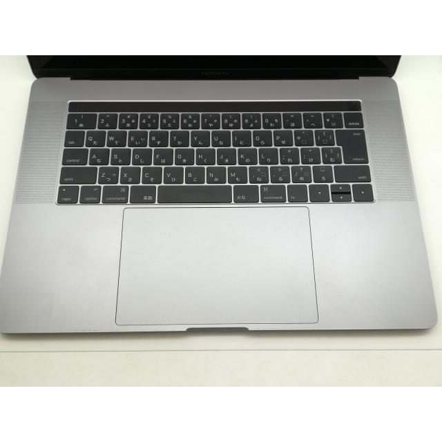 【中古】Apple MacBook Pro 15インチ Corei7:2.7GHz Touch Bar搭載モデル スペースグレイ MLH42J/A (Late 2016)【神戸】保証期間１ヶ月【ランクC】の画像