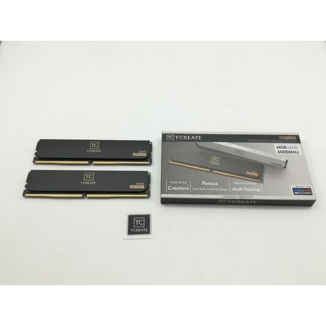 中古】DDR5 32GB 2枚組（合計64GB） DDR5-6000(PC5-48000