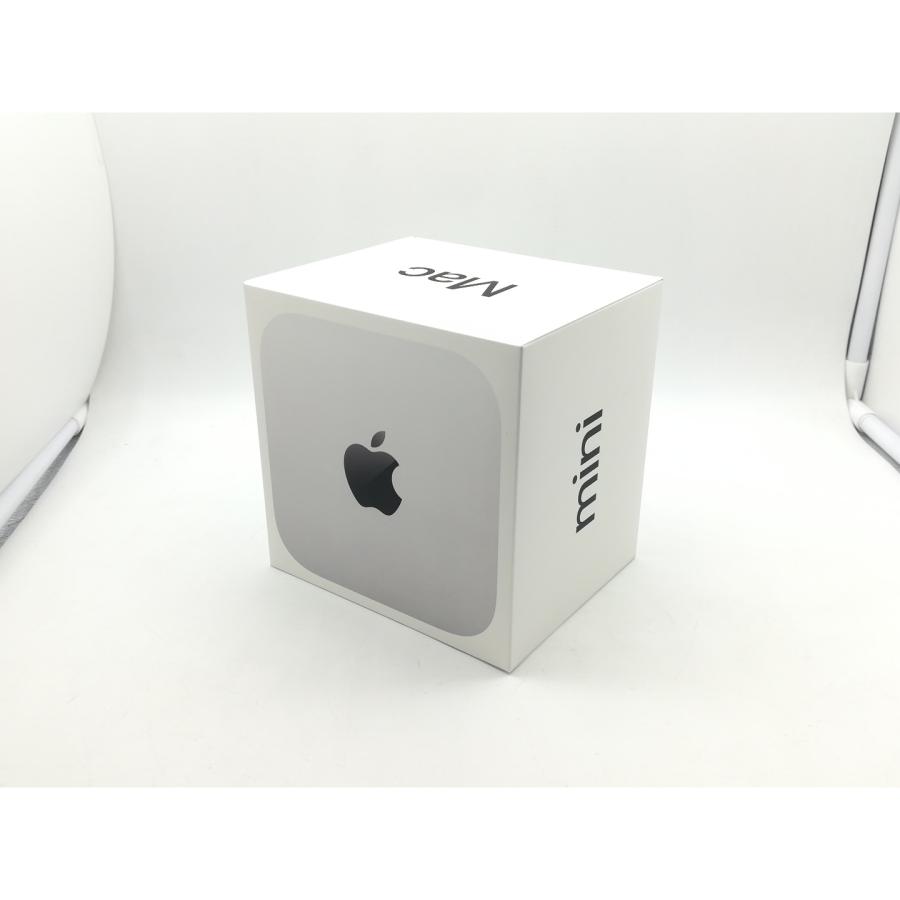 未使用】Apple Mac mini M4(CPU:10C/GPU:10C) 24GB/512GB シルバー 