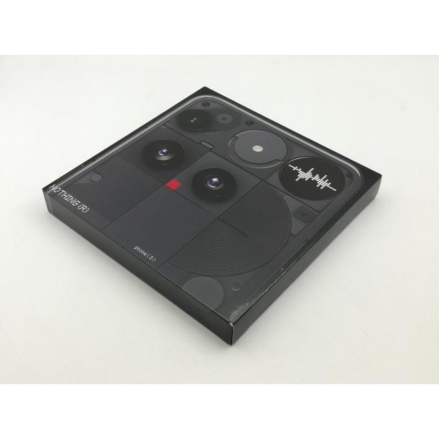 ☆★新品未開封Nothing Phone (3) 256GB SIMフリー版★☆ Nothing Nothing Phone 3a Dual Sim 12GB RAM 256GB 5G 黒 新品 SIM