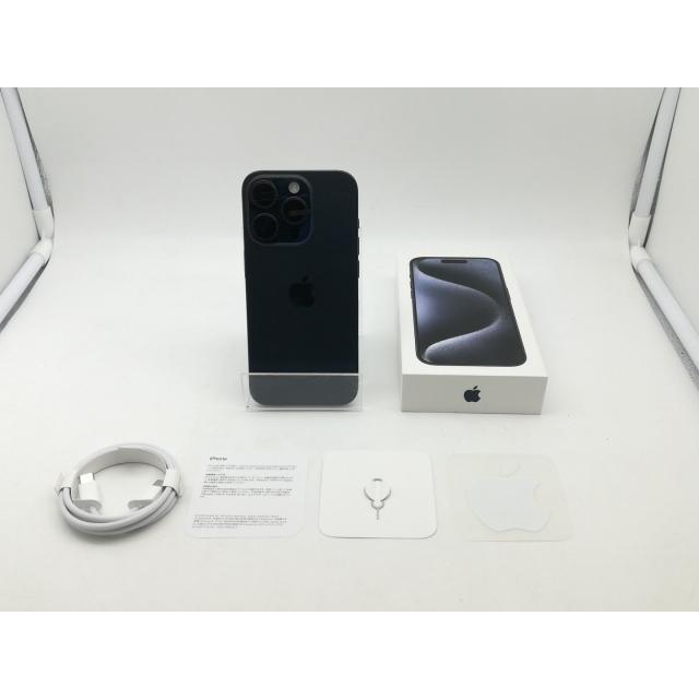 中古】Apple 国内版 【SIMフリー】 iPhone 15 Pro 128GB ブルー