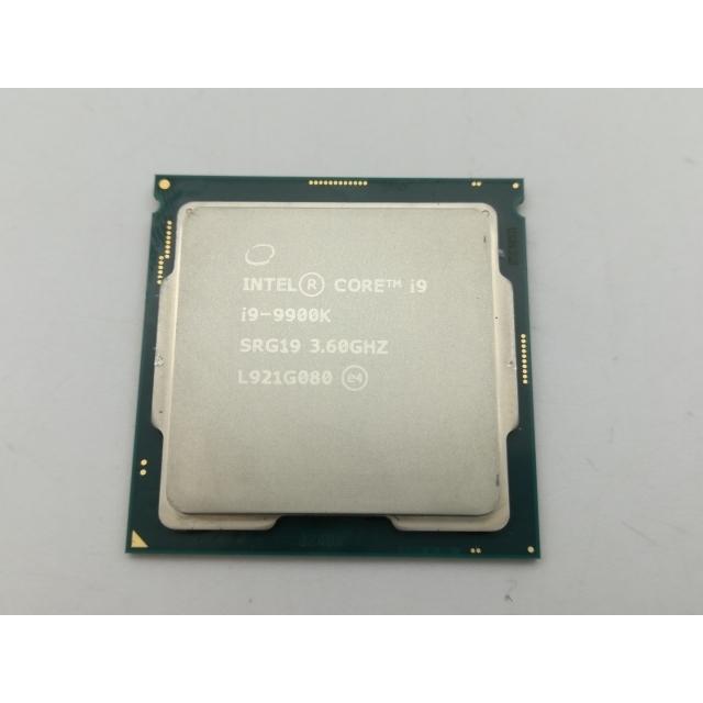 中古】Intel Core i9-9900K(3.6GHz/TB:5GHz/SRG19/R0)BOX LGA1151/8C