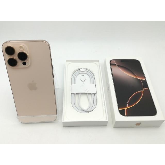 中古】Apple 国内版 【SIMフリー】 iPhone 16 Pro Max 512GB デザート
