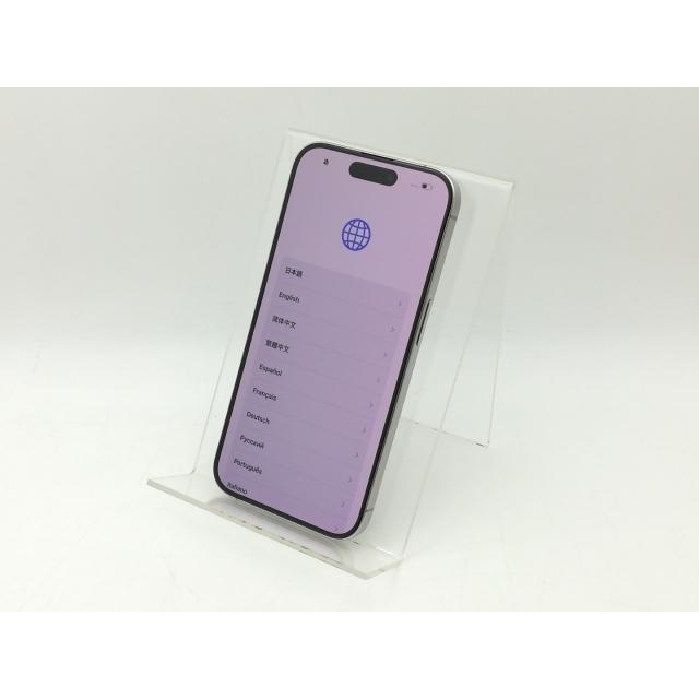 【中古】Apple 国内版 【SIMフリー】 iPhone 15 Pro 1TB ナチュラルチタニウム MTUT3J/A【神戸】保証期間１ヶ月【ランクA】の画像