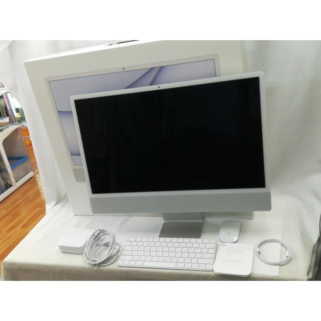 Apple iMac 24インチ 2021年 M1チップ シルバー 24インチiMac [整備済製品] 8コアCPUと7コアGPUを搭載したApple M1