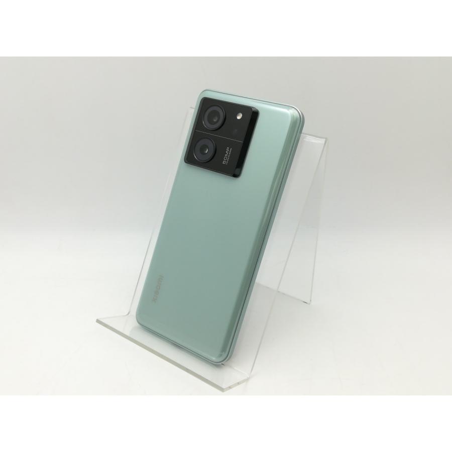 中古】Xiaomi au 【SIMフリー】 Xiaomi 13T 8GB 256GB メドウグリーン