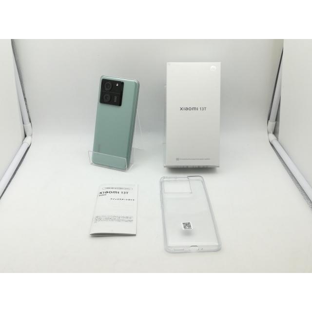 Xiaomi 13T SIMフリー au 【中古品】 中古】Xiaomi au 【SIMフリー】 Xiaomi 13T 8GB 256GB メドウグリーン