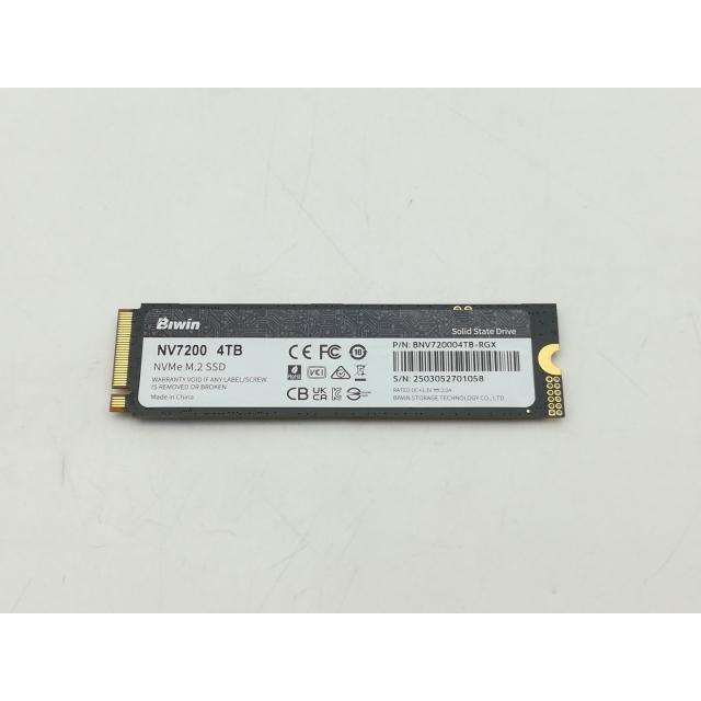 中古】各社 4TB SSD (M.2 2280/PCIe4.0 NVMe)【神戸】保証期間1週間